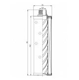 WG1385 Hydraulikfilterelement