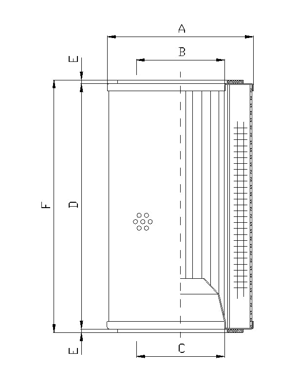 WG140 Hydraulikfilterelement