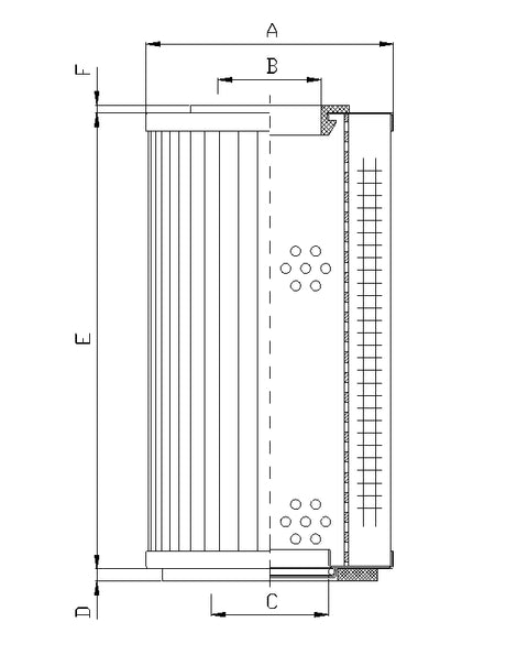 WG406 Hydraulikfilterelement