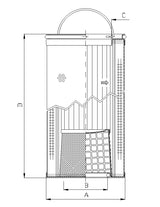 WG468 Hydraulikfilterelement