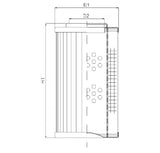 WG471 Hydraulikfilterelement