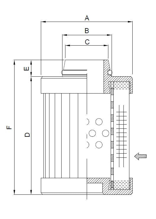 WG504 Hydraulikfilterelement