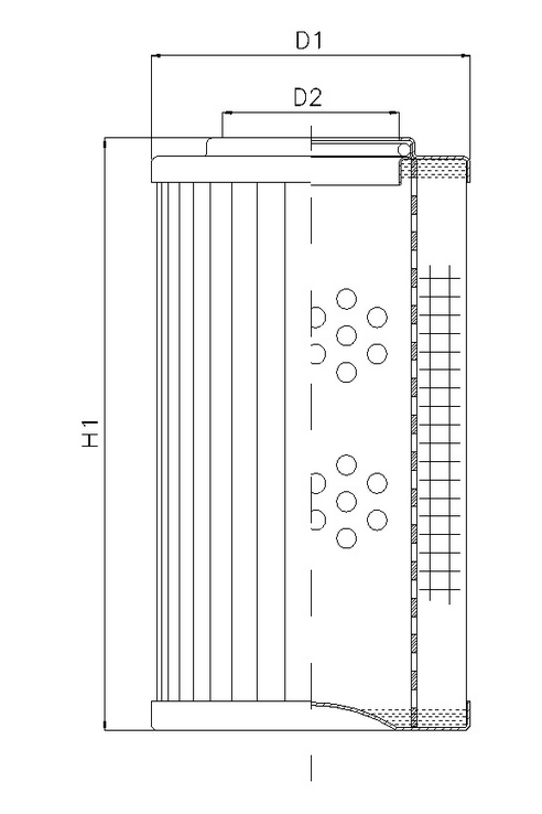 WG831 Hydraulikfilterelement (Druckfilter)