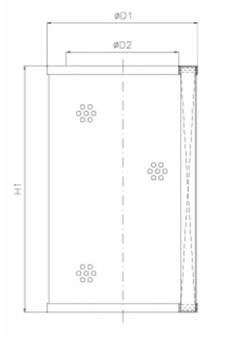 WG873 Hydraulikfilterelement
