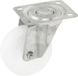 Lenkrolle V2A 100mm Ø100x35mm, Plattenaufnahme: 105x85mm Belastung: 150kg, Ro-Carr