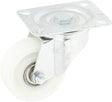 Lenkrolle 80mm Ø80x30mm, Plattenaufnahme: 100x80mm Belastung: 90kg, Ro-Carr