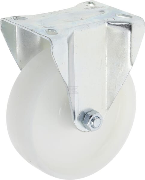 Bockrolle 150mm Ø150x40mm, Plattenaufnahme: 100x85 mm Belastung: 120kg, Ro-Carr