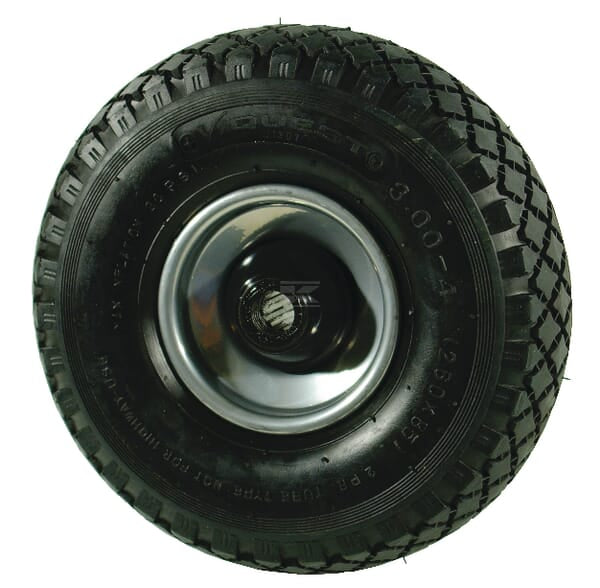 Rad mit Luftbereifung 260x25 mm