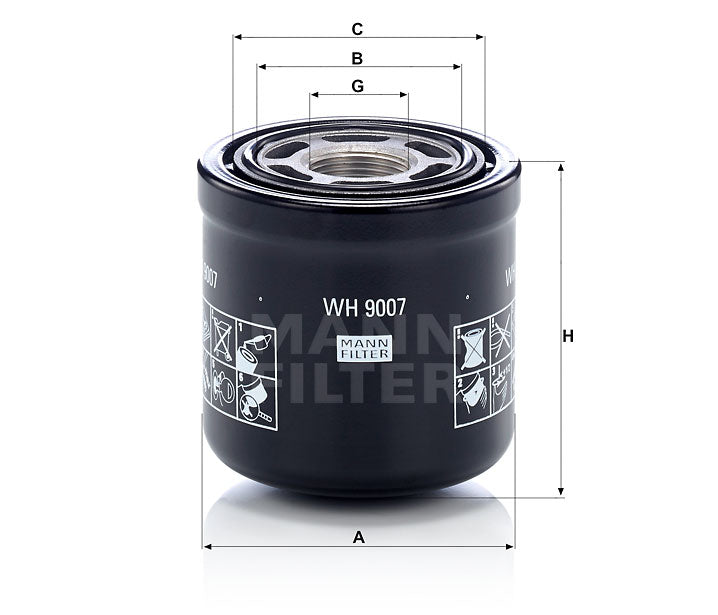 WH 9007 Wechselfilter -Auslaufartikel-