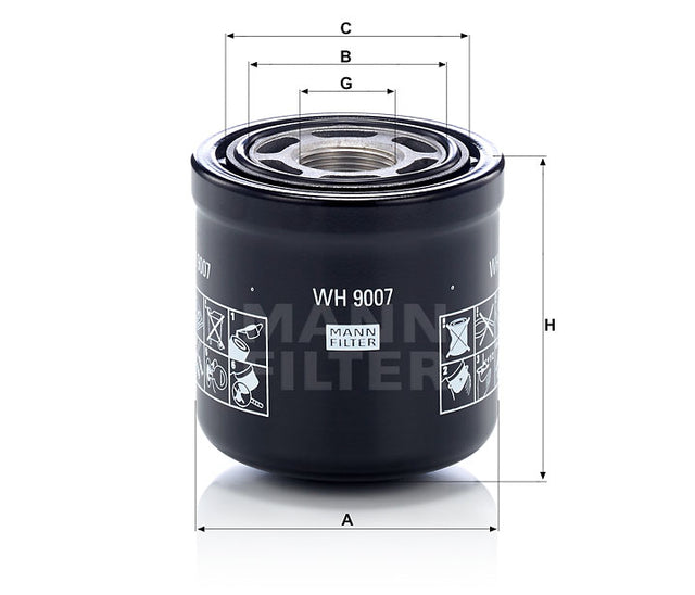 WH 9007 Wechselfilter -Auslaufartikel-