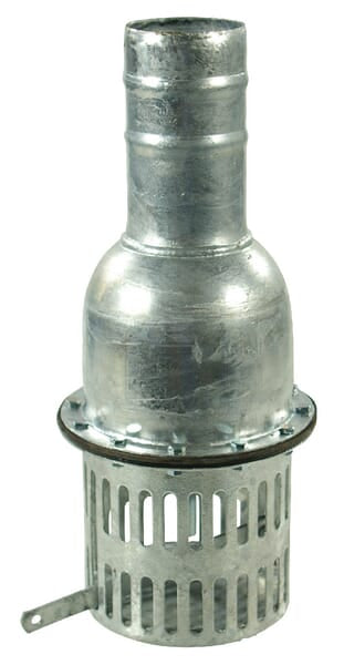 Ansaugfilter + Ventil 3 1/2"