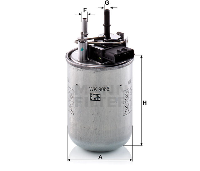 WK 9066 Kraftstofffilter Inline