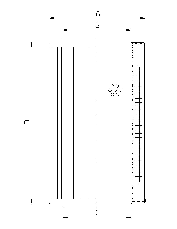 WP122 Luftfilterelement