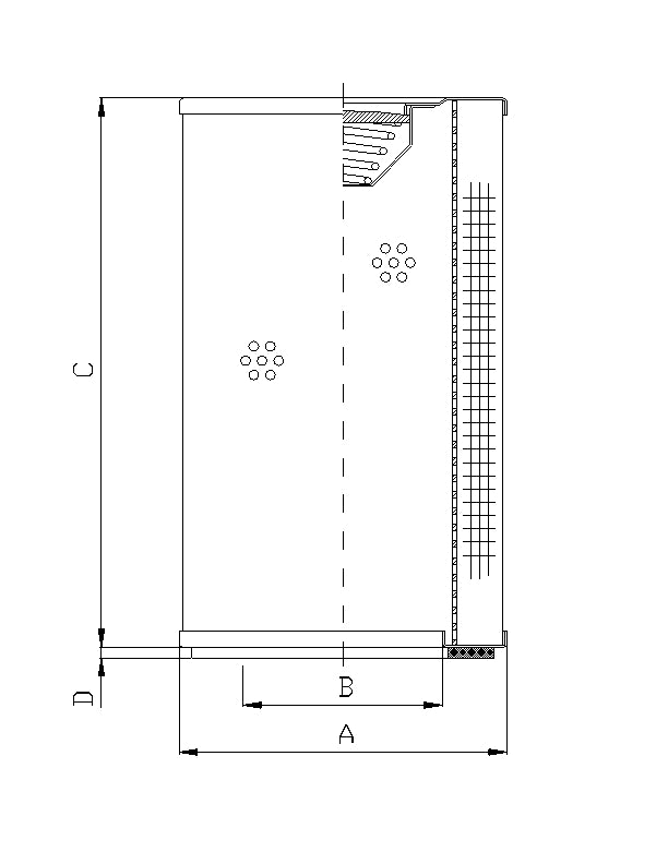 WP375 Hydraulikfilterelement