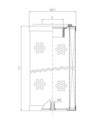 WP485 Luftfilterelement