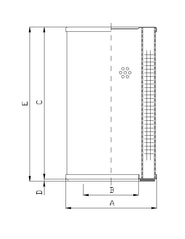 WP549 Hydraulikfilterelement