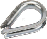 Seilkausche, 12 mm