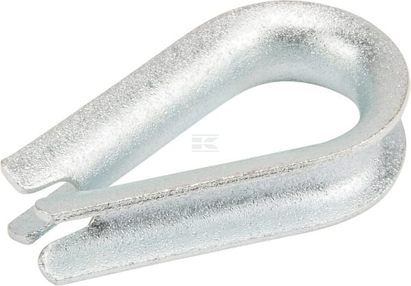 Seilkausche verz. 13mm