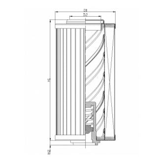 XD250G10A/3 Hydraulikfilterelement (Druckfilter)