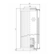 XD630G25A/3 Hydraulikfilterelement (Druckfilter)