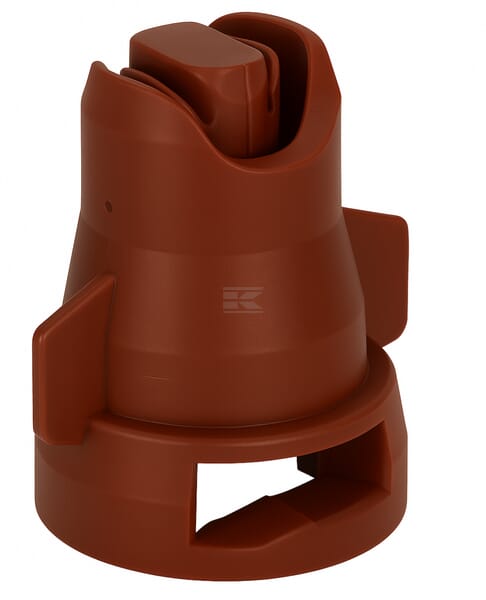Lechler, DoppelflachstrahldüseDT, Braun, 130°, Kunststoff, Bayonet