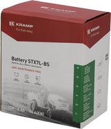 Kramp, Starterbatterie, 12V, 6Ah, 90A, 114 x 71 x 131mm
