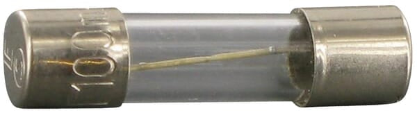 Sicherung, Glas, 0.5A,  Transparent, 20mm, 10Stk., Siba