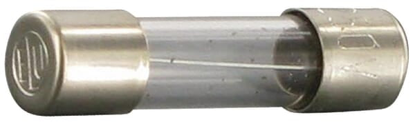 Sicherung, Glas, 2A,  Transparent, 20mm, 10Stk., Siba