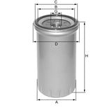 ZP587 Ölfilter SpinOn