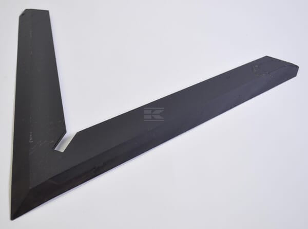 Hackschar ohne Stiel 450 mm Hardox® Material